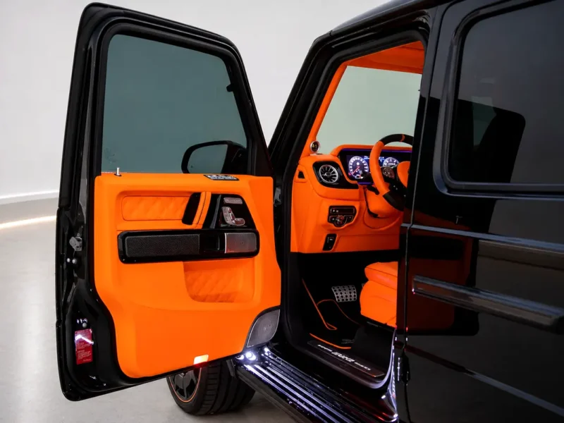 2023 Mercedes-Benz AMG G 63 BRABUS 800 8 Cylinders Petrol Engine Black Orange SUV