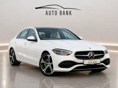 2024 Mercedes-Benz C-Class C 300 AMG 4 Cylinders Petrol Engine White-White Sedan US Specs