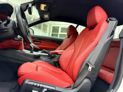 2017 BMW 4-Series 440i Convertible 3.0-liter turbocharged inline-6 Engine White Red GCC