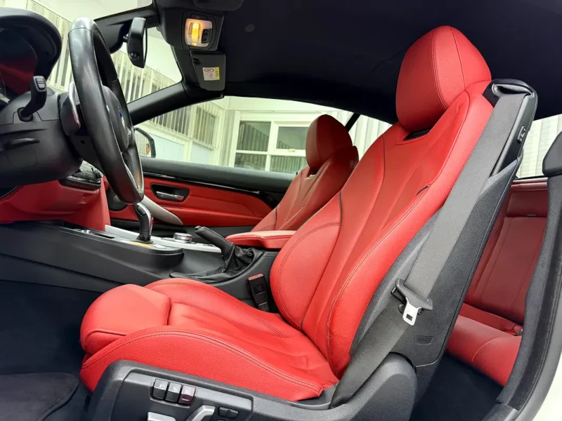 2017 BMW 4-Series 440i Convertible 3.0-liter turbocharged inline-6 Engine White Red GCC