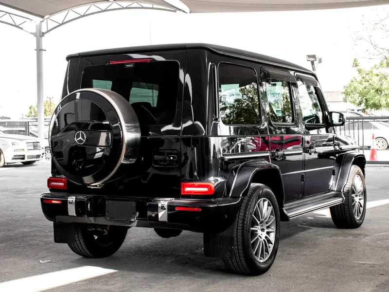 2019 Mercedes-Benz G-Class G 550 8 Cylinders Petrol Engine Blue Black SUV Japanese Specs