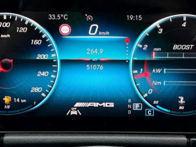 2021 Mercedes-Benz GLA-Class GLA 35 AMG 4MATIC 2.0L turbocharged White Black Crossover
