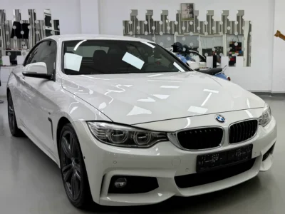 2017 BMW 4-Series 440i Convertible 3.0-liter turbocharged inline-6 Engine White Red GCC