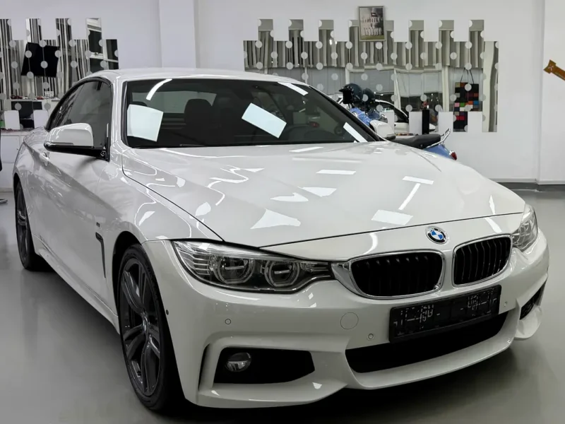 2017 BMW 4-Series 440i Convertible 3.0-liter turbocharged inline-6 Engine White Red GCC