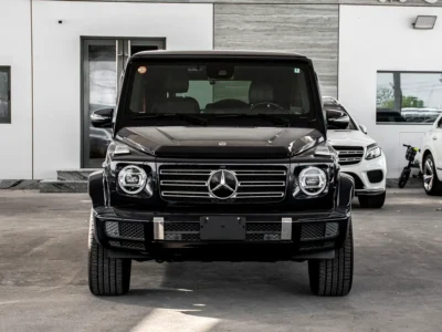 2019 Mercedes-Benz G-Class G 550 8 Cylinders Petrol Engine Blue Black SUV Japanese Specs