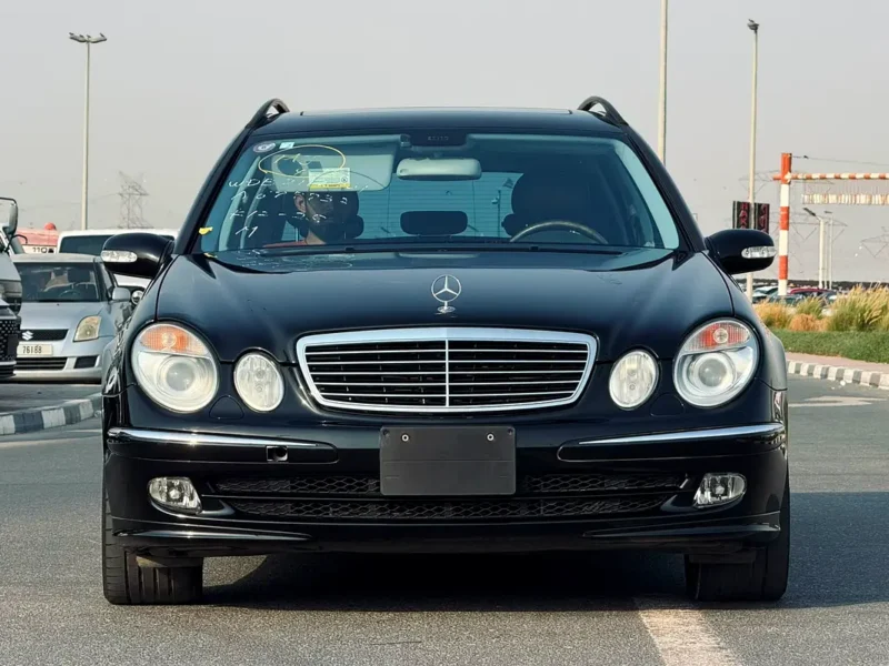 2005 Mercedes-Benz E-Class E 500 8 Cylinders Petrol Engine Black Wagon Japanese Specs