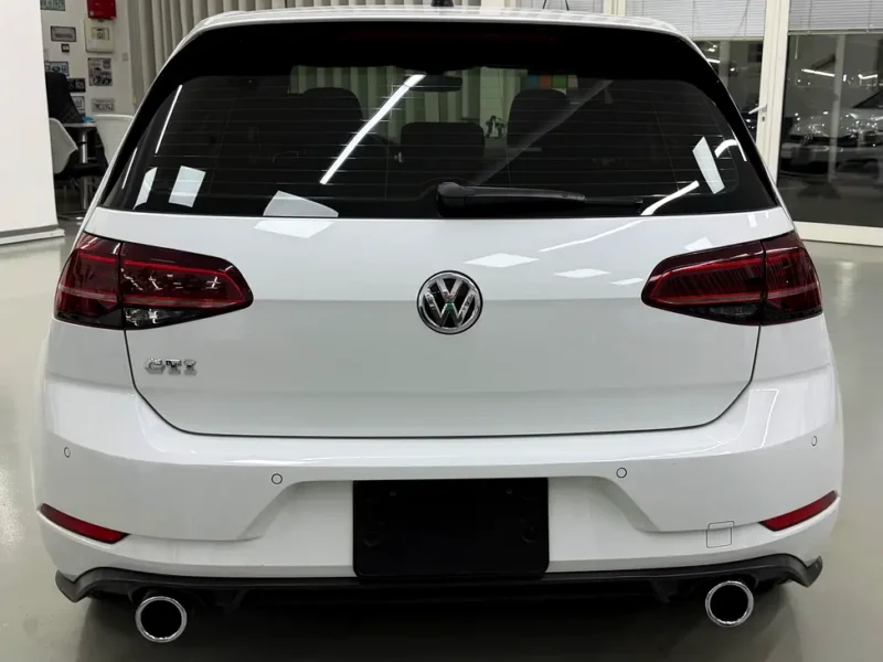 2018 Volkswagen Golf GTI 4 Cylinders Petrol Engine White Black Hatchback GCC Specs