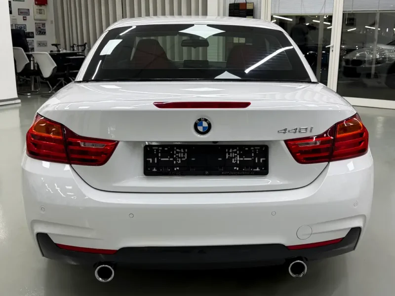 2017 BMW 4-Series 440i Convertible 3.0-liter turbocharged inline-6 Engine White Red GCC