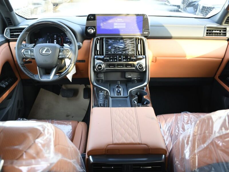 2026 Lexus LX700h Signature 3.5 Litres 6 Cylinders Hybrid Engine Black Tan SUV GCC Specs