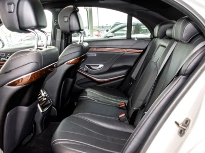 2016 Mercedes-Benz S-Class S 400 6 Cylinders Petrol Engine White Black Sedan Automatic