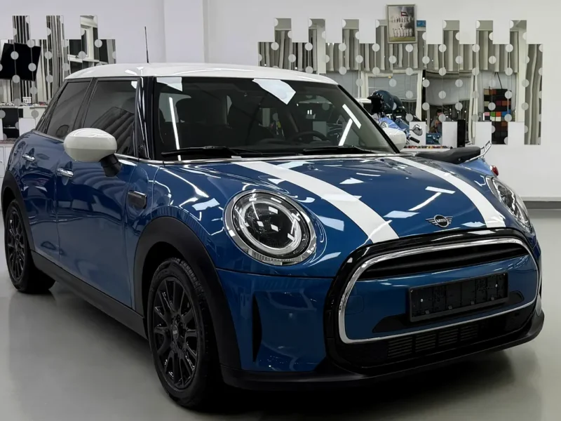 2022 MINI Cooper Cooper 3 Cylinders Petrol Engine Blue Black Hatchback Excellent Condition