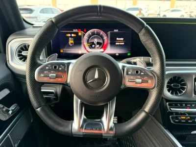 2020 Mercedes-Benz G-Class G 63 AMG 4.0 Litres 8 Cylinders Petrol Engine White Black SUV