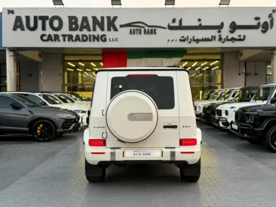 2020 Mercedes-Benz G-Class G 63 AMG 4.0 Litres 8 Cylinders Petrol Engine White Black SUV