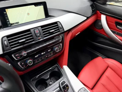 2017 BMW 4-Series 440i Convertible 3.0-liter turbocharged inline-6 Engine White Red GCC