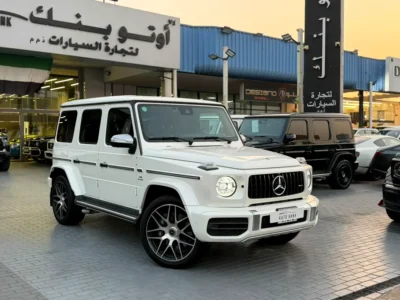 2020 Mercedes-Benz G-Class G 63 AMG 4.0 Litres 8 Cylinders Petrol Engine White Black SUV