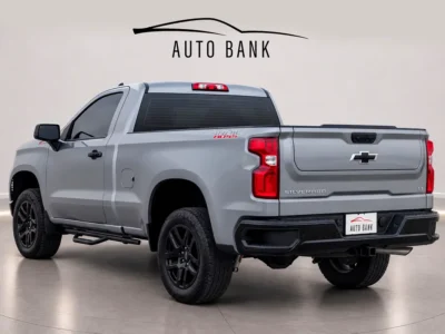 2024 Chevrolet Silverado 1500 LT Trail Boss 8 Cylinders Petrol Engine Silver Beige Pickup Truck
