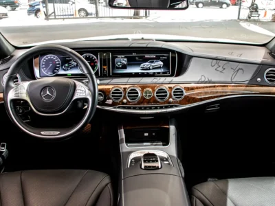 2016 Mercedes-Benz S-Class S 400 6 Cylinders Petrol Engine White Black Sedan Automatic
