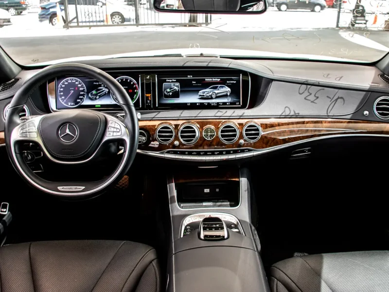 2016 Mercedes-Benz S-Class S 400 6 Cylinders Petrol Engine White Black Sedan Automatic