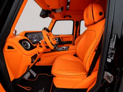 2023 Mercedes-Benz AMG G 63 BRABUS 800 8 Cylinders Petrol Engine Black Orange SUV
