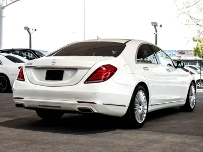 2016 Mercedes-Benz S-Class S 400 6 Cylinders Petrol Engine White Black Sedan Automatic