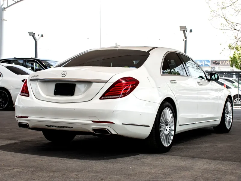 2016 Mercedes-Benz S-Class S 400 6 Cylinders Petrol Engine White Black Sedan Automatic