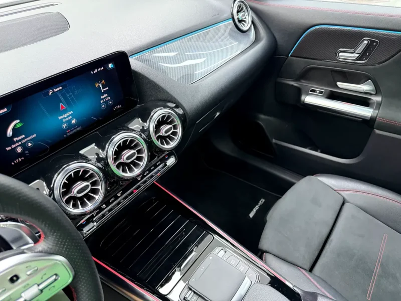 2021 Mercedes-Benz GLA-Class GLA 35 AMG 4MATIC 2.0L turbocharged White Black Crossover