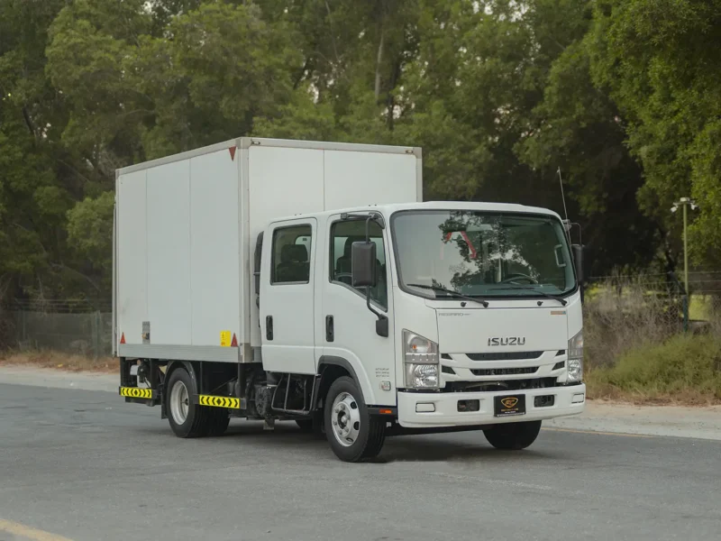 2022 Isuzu N-Series NPR 3.0 Litres 4 Cylinders Diesel Engine White Grey Truck Manual GCC