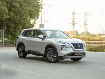 2024 Nissan X-Trail S 2.5 Litres 4 Cylinders Petrol Engine Silver Beige SUV GCC Specs