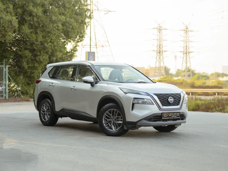 2024 Nissan X-Trail S 2.5 Litres 4 Cylinders Petrol Engine Silver Beige SUV GCC Specs