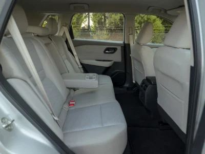 2024 Nissan X-Trail S 2.5 Litres 4 Cylinders Petrol Engine Silver Beige SUV GCC Specs