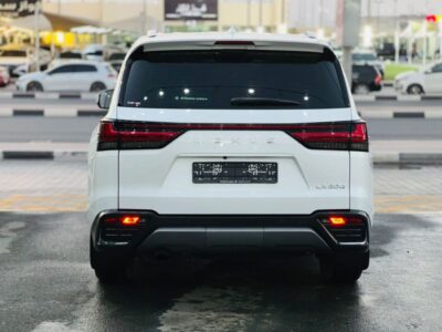 2024 Lexus LX600 PRESTIGE 3.5L TWIN TURBO 6 Cylinders Petrol Engine White Tan SUV GCC