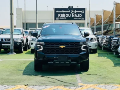 2021 Chevrolet Tahoe LS Naturally aspirated 5.3-litre V8 Petrol Engine Black Beige SUV GCC