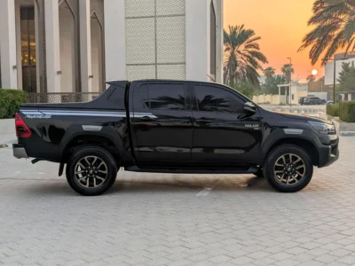 2020 Toyota Hilux SR5 6 Cylinders Petrol Engine Black Red Pickup Truck GCC Excellent Condition