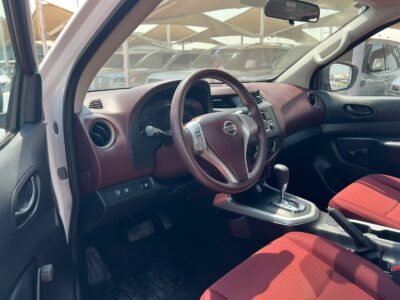 2020 Nissan Navara 4X2 2.5 Litres 4 Cylinders Petrol Engine White Red Pickup Truck Automatic