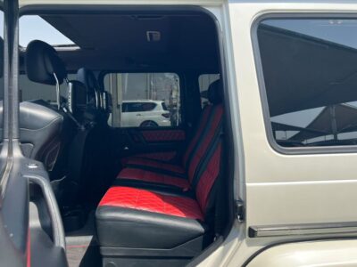 2014 MERCEDES-BENZ G 63 AMG Standard 5.5L TWIN TURBO V8 Petrol Engine White Red SUV