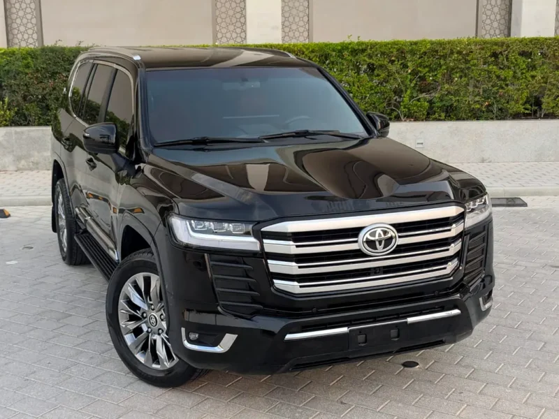 2016 Toyota Land Cruiser GXR Facelifted 2025 6 Cylinders Petrol Engine Black Red SUV GCC