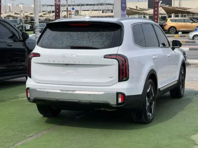 2023 Kia Telluride EX 3.8 Litres V6 Petrol Engine White Grey SUV GCC Specs FULL OPTIONS