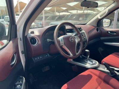 2020 Nissan Navara 4X4 Automatic 2.5 Litres 4 Cylinders Petrol Engine White Red Pickup Truck