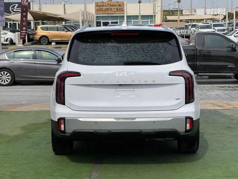 2023 Kia Telluride EX 3.8 Litres V6 Petrol Engine White Grey SUV GCC Specs FULL OPTIONS