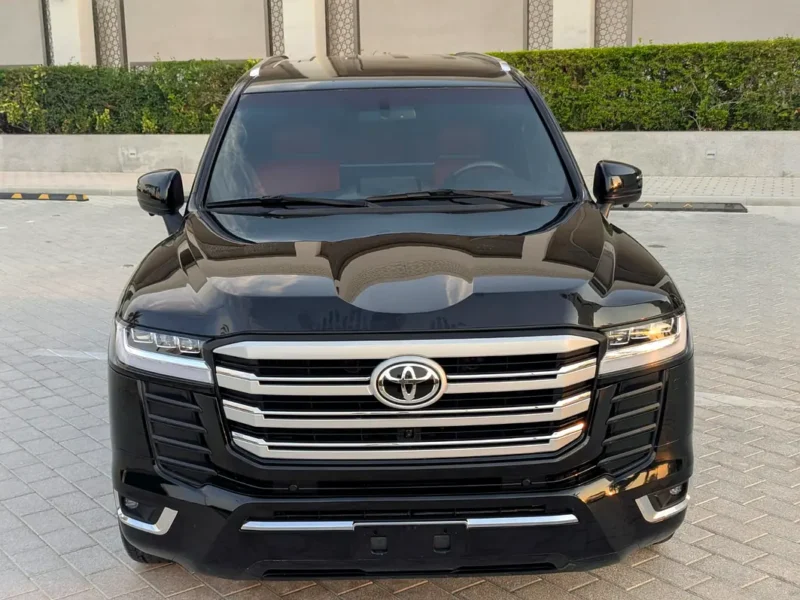 2016 Toyota Land Cruiser GXR Facelifted 2025 6 Cylinders Petrol Engine Black Red SUV GCC