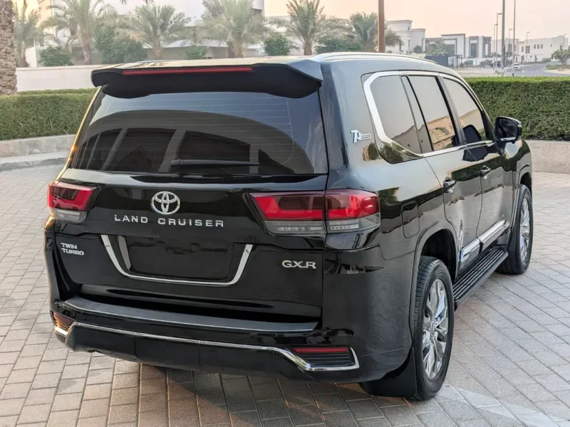 2016 Toyota Land Cruiser GXR Facelifted 2025 6 Cylinders Petrol Engine Black Red SUV GCC
