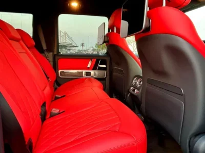 2027 Mercedes-Benz G 63 AMG STANDARD 4.0L V8 Biturbo Petrol Engine Green Red SUV