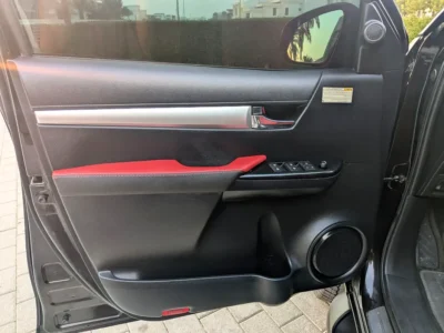 2020 Toyota Hilux SR5 6 Cylinders Petrol Engine Black Red Pickup Truck GCC Excellent Condition