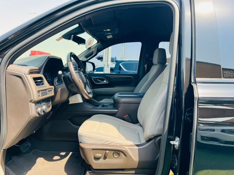 2021 Chevrolet Tahoe LS Naturally aspirated 5.3-litre V8 Petrol Engine Black Beige SUV GCC