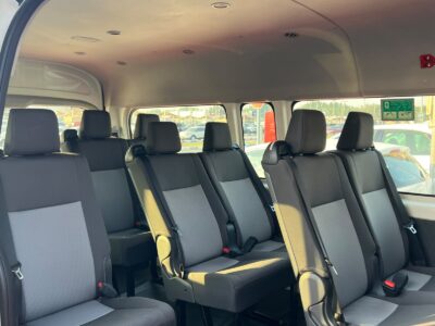 2024 Toyota Hiace 13 Seats 2.7 Litres 4 Cylinders Petrol Engine White Grey Van GCC Manual