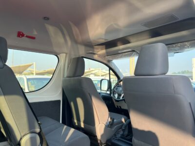 2024 Toyota Hiace 13 Seats 2.7 Litres 4 Cylinders Petrol Engine White Grey Van GCC Manual