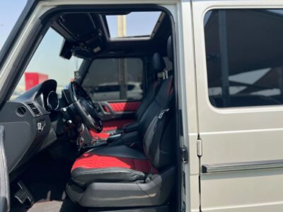 2014 MERCEDES-BENZ G 63 AMG Standard 5.5L TWIN TURBO V8 Petrol Engine White Red SUV