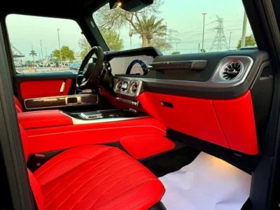 2027 Mercedes-Benz G 63 AMG STANDARD 4.0L V8 Biturbo Petrol Engine Green Red SUV