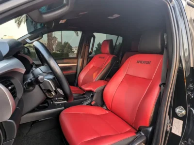 2020 Toyota Hilux SR5 6 Cylinders Petrol Engine Black Red Pickup Truck GCC Excellent Condition