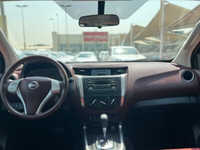 2020 Nissan Navara 4X4 Automatic 2.5 Litres 4 Cylinders Petrol Engine White Red Pickup Truck